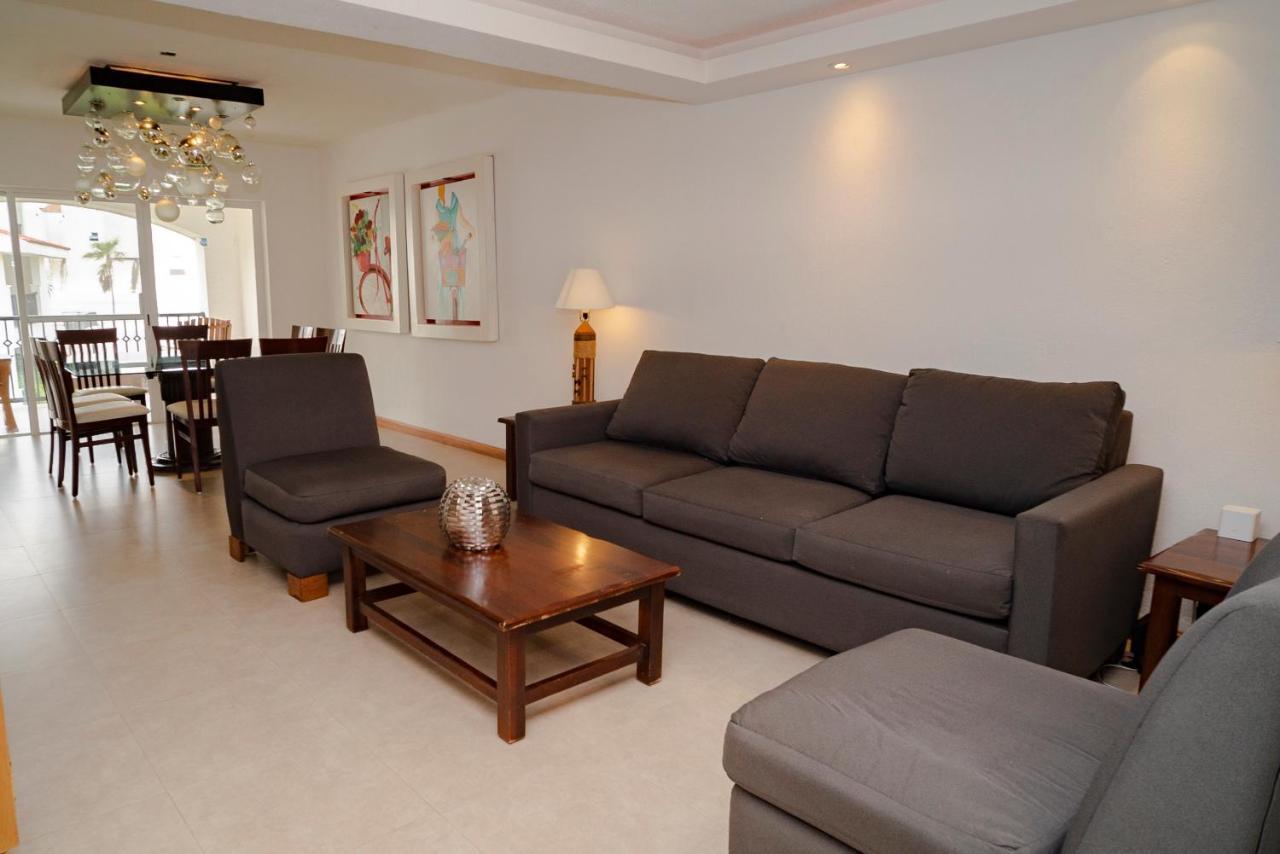 Oceanfront Condo At Voted Best Cancun Sandy Beach Bagian luar foto