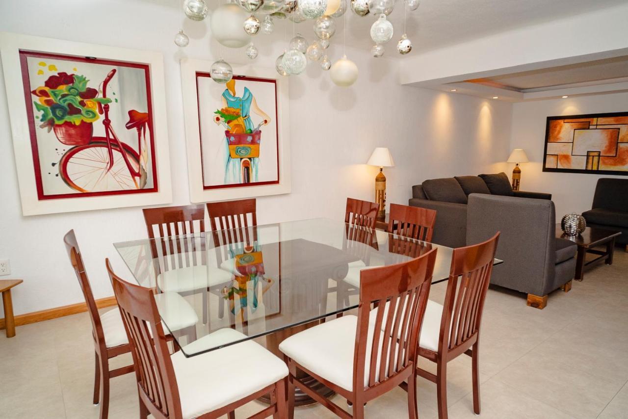 Oceanfront Condo At Voted Best Cancun Sandy Beach Bagian luar foto